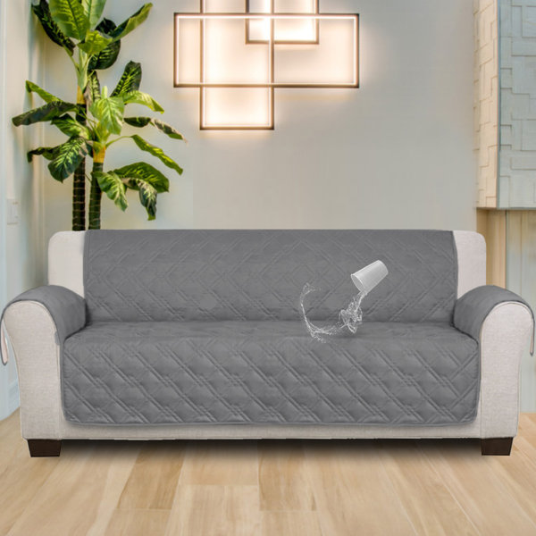 100% Waterproof Non-Slip Box Cushion Sofa Slipcover by Red Barrel Studio
